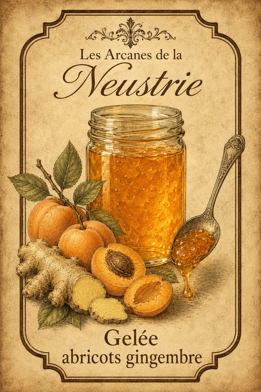 Gelée d'Abricots au Gingembre