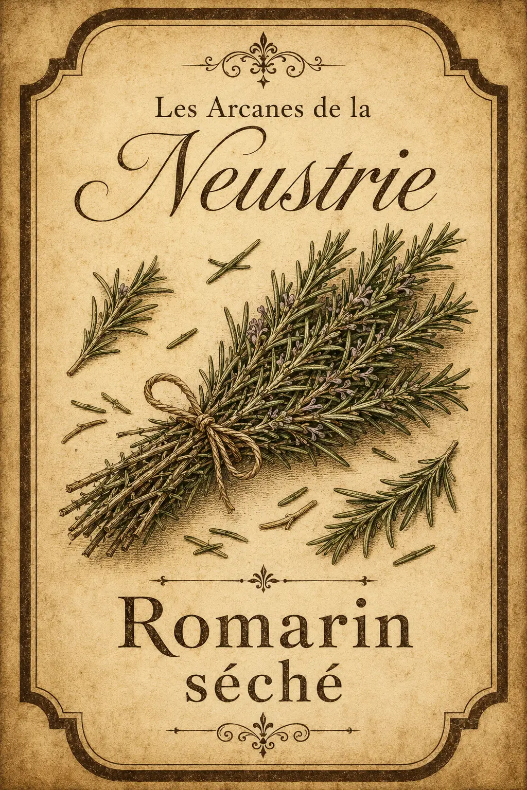 Romarin séché